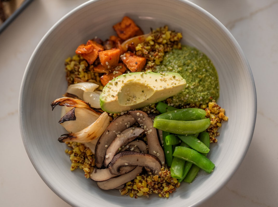 True Food Kitchen signature dishes Ancient Grains Bowl
Teriyaki Quinoa Bowl
Spaghetti Squash Casserole